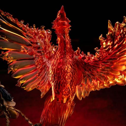 Estatua Saint Seiya Phoenix Ikki Deluxe Art Scale Iron Studios 41 cm [2]