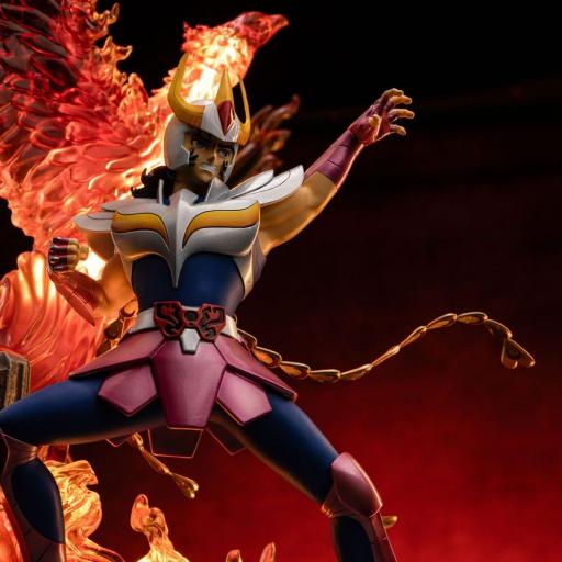Estatua Saint Seiya Phoenix Ikki Deluxe Art Scale Iron Studios 41 cm [1]