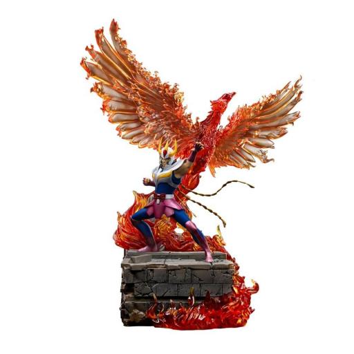 Estatua Saint Seiya Phoenix Ikki Deluxe Art Scale Iron Studios 41 cm [5]