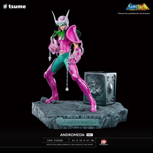 Estatua Saint Seiya Shun Andromeda HQS+ Tsume 47 cm