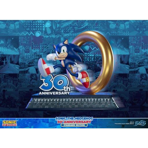 Estatua Sonic the Hedgehog 30th Anniversary F4F 41 cm