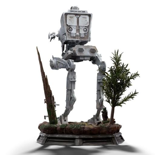 Estatua Star Wars AT-ST and Chewbacca Demi Art Scale Iron Studios 53 cm [6]