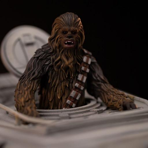 Estatua Star Wars AT-ST and Chewbacca Demi Art Scale Iron Studios 53 cm [1]