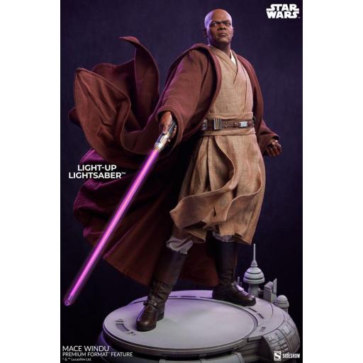 Estatua Star Wars Episode III Mace Windu Sideshow Collectibles 53 cm [3]