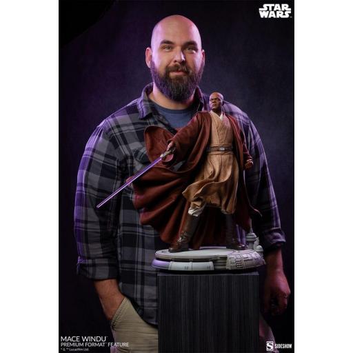Estatua Star Wars Episode III Mace Windu Sideshow Collectibles 53 cm [7]