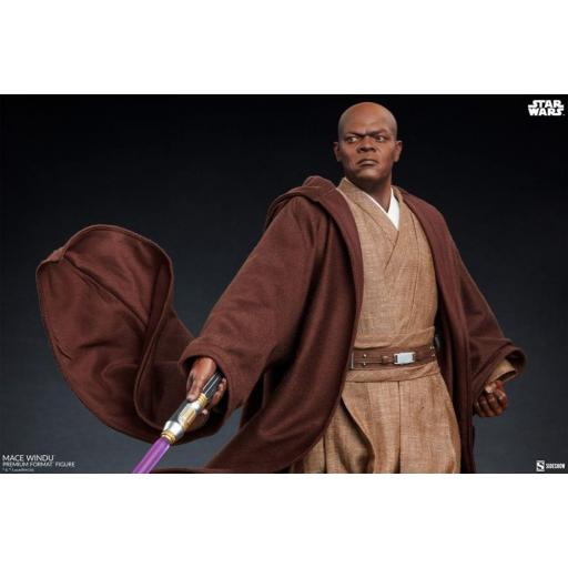 Estatua Star Wars Episode III Mace Windu Sideshow Collectibles 53 cm [2]