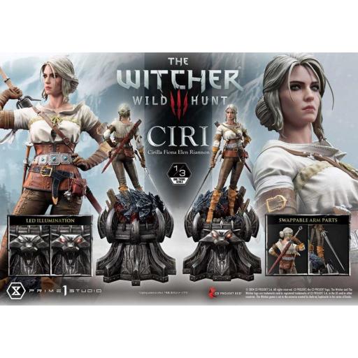 Estatua The Witcher 3: Wild Hunt Ciri Fiona Elen Riannon Prime 1 Studio 61 cm [7]