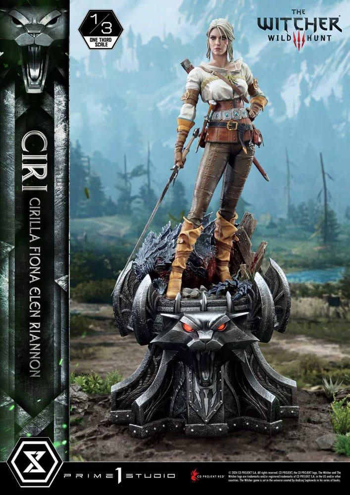 Estatua The Witcher 3: Wild Hunt Ciri Fiona Elen Riannon Prime 1 Studio 61 cm