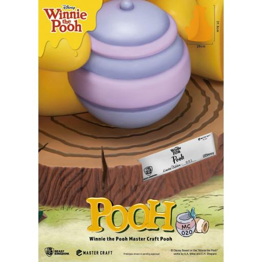 Estatua Winnie the Pooh Oso Pooh Master Craft Disney 31 cm [6]
