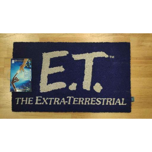 Felpudo E.T. El Extraterrestre Azul