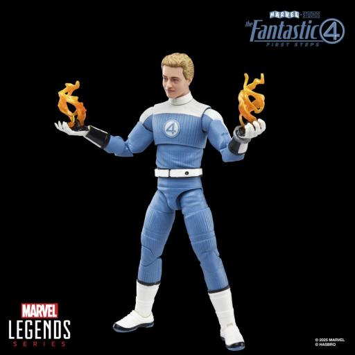 Figura 4 Fantásticos Johnny Storm Marvel Legends Hasbro 15 cm [4]
