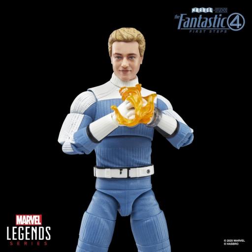 Figura 4 Fantásticos Johnny Storm Marvel Legends Hasbro 15 cm [5]