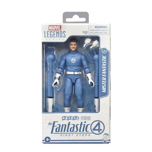 Figura 4 Fantásticos Mr Fantastic Marvel Legends Hasbro 15 cm