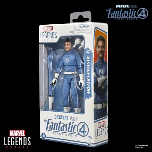 Figura 4 Fantásticos Mr Fantastic Marvel Legends Hasbro 15 cm [1]