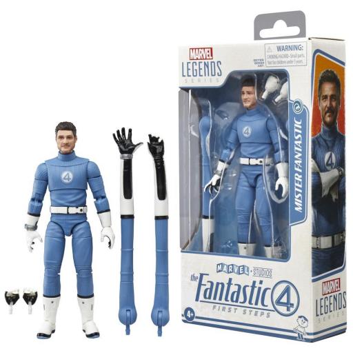 Figura 4 Fantásticos Mr Fantastic Marvel Legends Hasbro 15 cm [6]