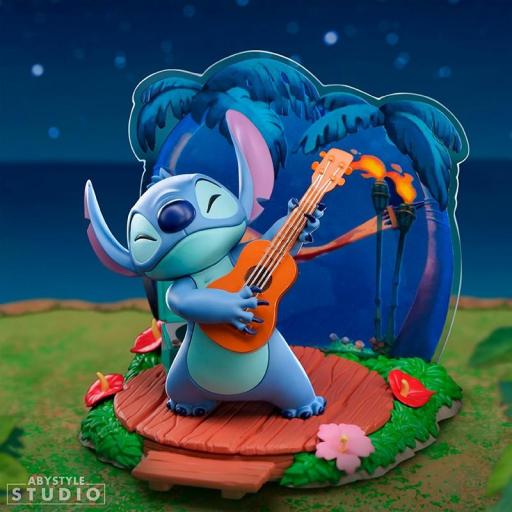 Figura Abystyle Disney Lilo y Stitch guitarra 10 cm [4]