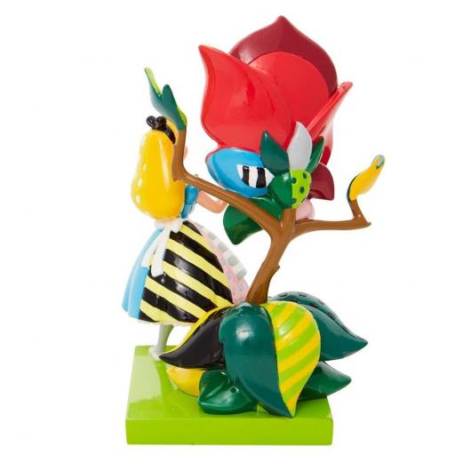 Figura Alicia en el País de las Maravillas con flor 18 cm [3]