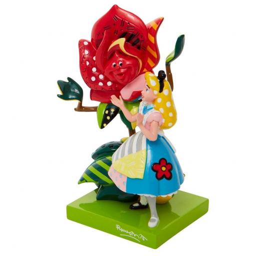 Figura Alicia en el País de las Maravillas con flor 18 cm [1]