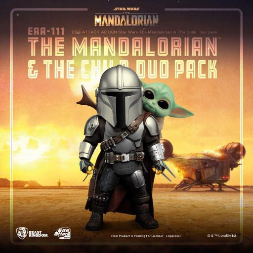 Figura Articulada Egg Attack Action The Mandalorian 7-17 cm