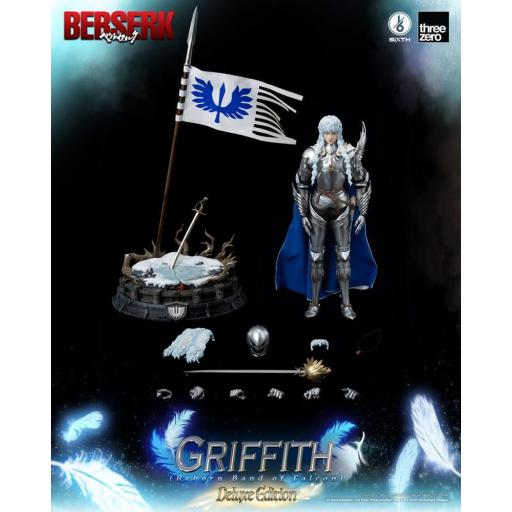 Figura Articulada ThreeZero Berserk Griffith (Reborn Band of Falcon) Deluxe Edition 40 cm [3]