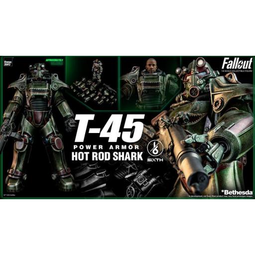 Figura Articulada ThreeZero Fallout Hot Rod Shark Power Armor 37 cm [0]