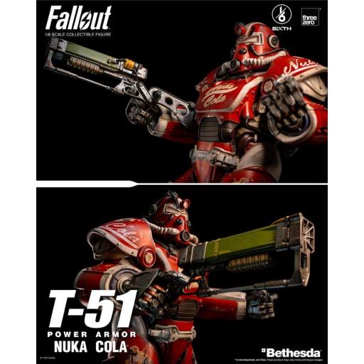 Figura Articulada ThreeZero Fallout T-51 Nuka Cola Power Armor 37 cm [1]
