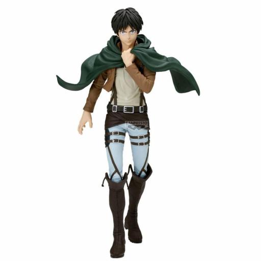Figura Attack on Titan Eren Yeager Grandista Banpresto 28 cm