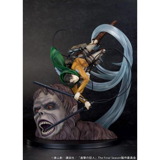 Figura Attack on Titan Levi vs Beast Titan 28 cm [0]