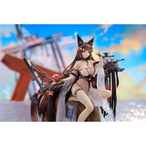 Figura Azur Lane Amagi Wending Waters Serene Lotus Ver. 25 cm [3]