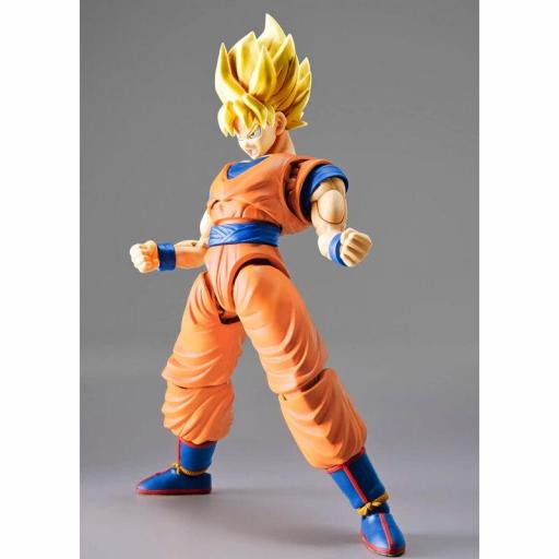 Figura Bandai Hobby kit montaje Dragon Ball Z Super Saiyan Goku New Version 16 cm [3]
