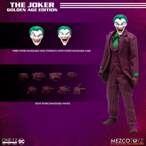 Figura Batman The Joker: Golden Age Edition Mezco Toyz 17 cm [6]
