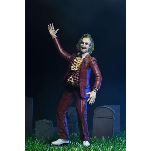 Figura Beetlejuice Red Tuxedo 1988 NECA 18 cm