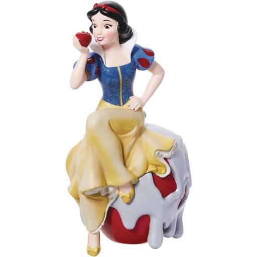 Figura Blancanieves Manzana 100 Aniversario Disney Enesco 17 cm