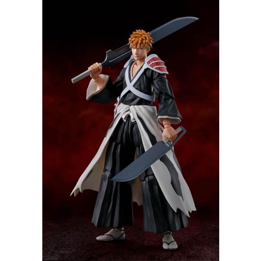 Figura Bleach: Thousand Year Blood War Ichigo Kurosaki Dual Zangetsu S.H. Figuarts 16 cm