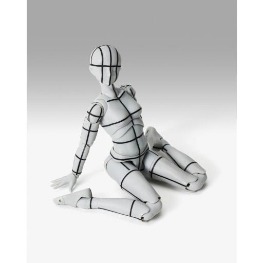 Figura Body-Chan Sports Edition Wire Frame (Gray Color Ver.) S.H. Figuarts 15 cm [5]