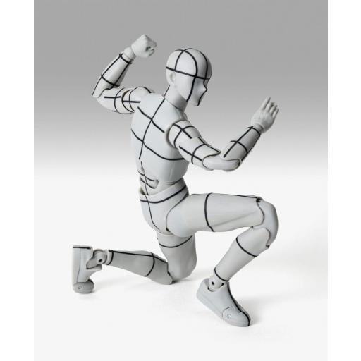 Figura Body-Kun Sports Edition Wire Frame (Gray Color Ver.) S.H. Figuarts 15 cm [2]