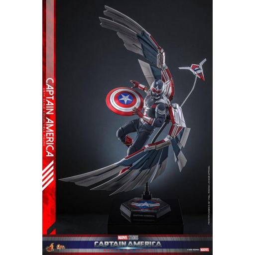 Figura Capitan America Brave New World Movie Hot Toys 30 cm [5]