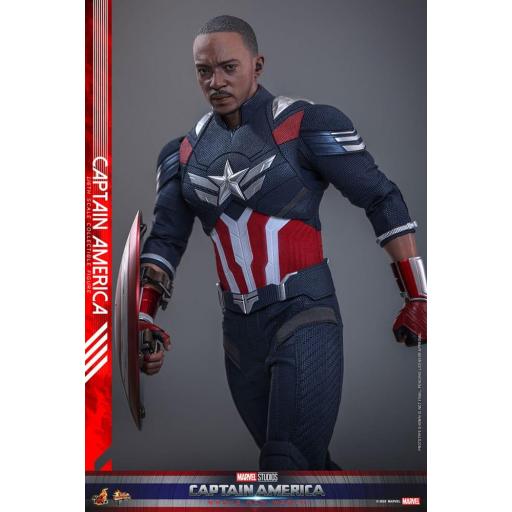 Figura Capitan America Brave New World Movie Hot Toys 30 cm [1]
