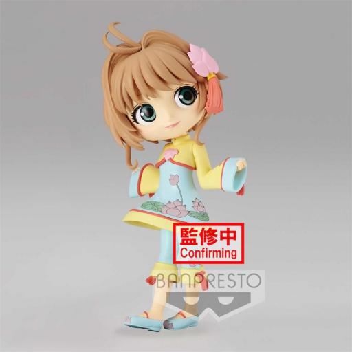 Figura Cardcaptor Sakura Kinomoto Clear Card Ver. B QPosket 14 cm
