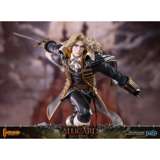 Figura Castlevania Symphony of the Night Dash Attack Alucard First 4 Figures 30 cm [5]