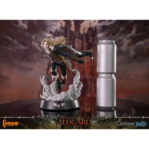 Figura Castlevania Symphony of the Night Dash Attack Alucard First 4 Figures 30 cm [4]