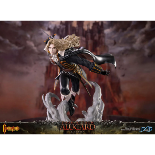 Figura Castlevania Symphony of the Night Dash Attack Alucard First 4 Figures 30 cm [6]