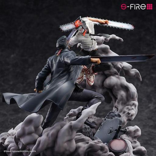Figura Chainsaw Man vs. Samurai Sword Super Situation S-Fire Sega 26 cm [4]