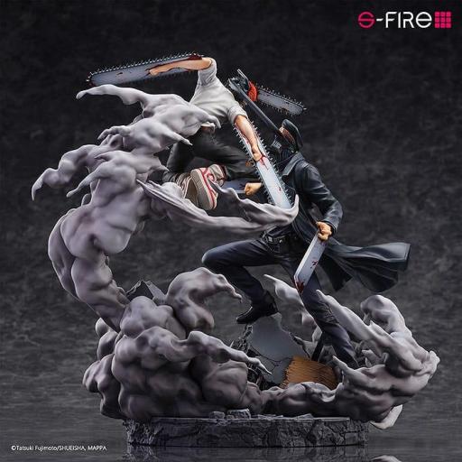 Figura Chainsaw Man vs. Samurai Sword Super Situation S-Fire Sega 26 cm [6]