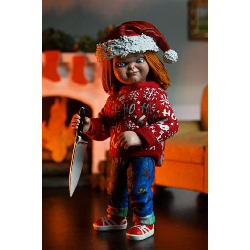 Figura Chucky Holiday Edition Ultimate NECA 18 cm