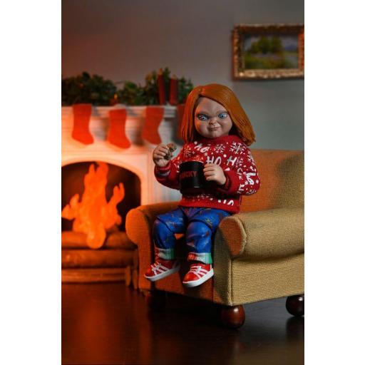 Figura Chucky Holiday Edition Ultimate NECA 18 cm [4]