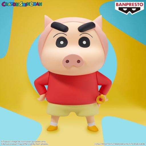 Figura Crayon Shin Chan Shinosuke Nohara Pig Banpresto 11 cm