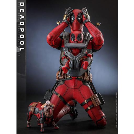 Figura Deadpool y Babypool Hot Toys 31 cm [0]