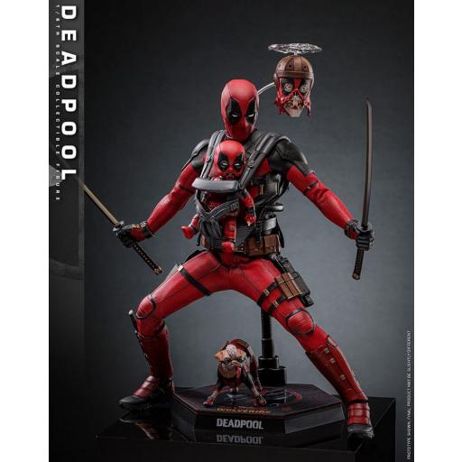 Figura Deadpool y Babypool Hot Toys 31 cm [1]