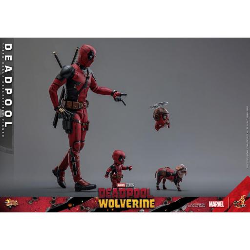 Figura Deadpool y Babypool Hot Toys 31 cm [2]